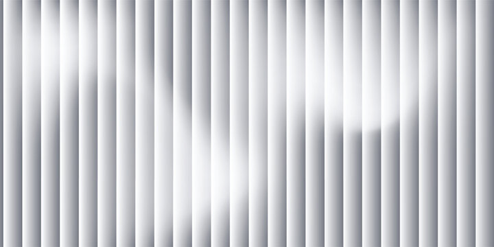Monochrome waves with transparent vertical layering and soft opacity shifts. Abstract distorted glass effect, minimal and textured in grayscale palette. Vector illustration for futuristic design