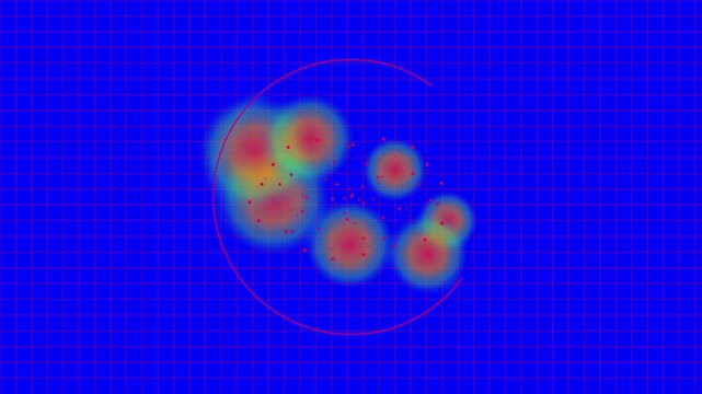 Advanced Biomedical Cytology Robotic Heat Map Scanner Chroma Key Gr...