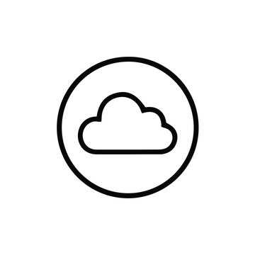 vector cloud computing concept