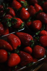 strawberries in the market © Rainbow7