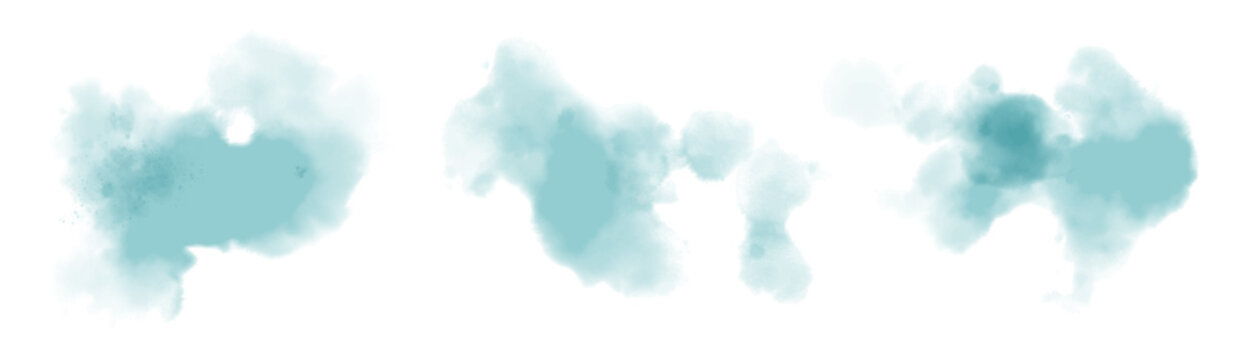 Watercolor stain decoration. purple colored splatter brush