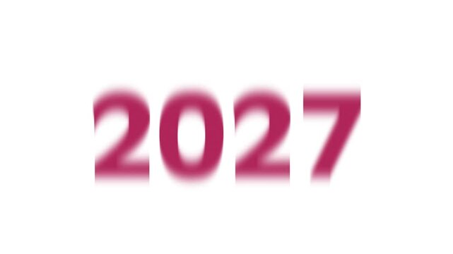 Countdown 3s. 2027 Welcoming Year. Happy new year. lets welcome 2027. countdown timers. Bye 2026