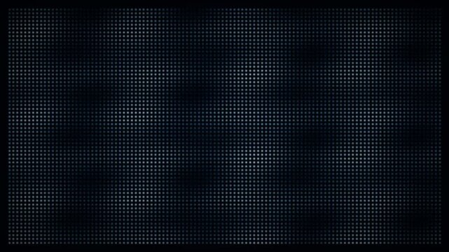 Flowing 3D particle wave surface teal blue abstract background loop