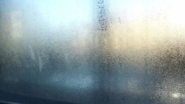 Window condensation and moisture on glass