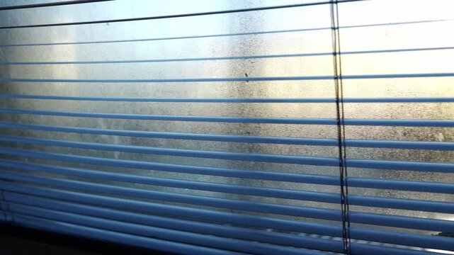 Window condensation and moisture on glass