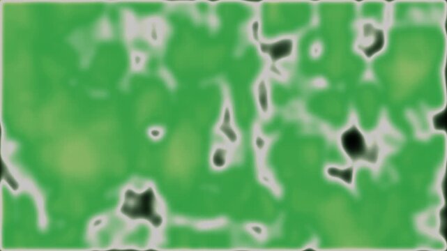 Abstract green organic fluid pattern moving and morphing slowly