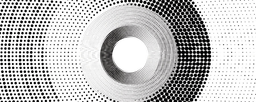 Halftone dots pattern. Halftone dots vector texture
