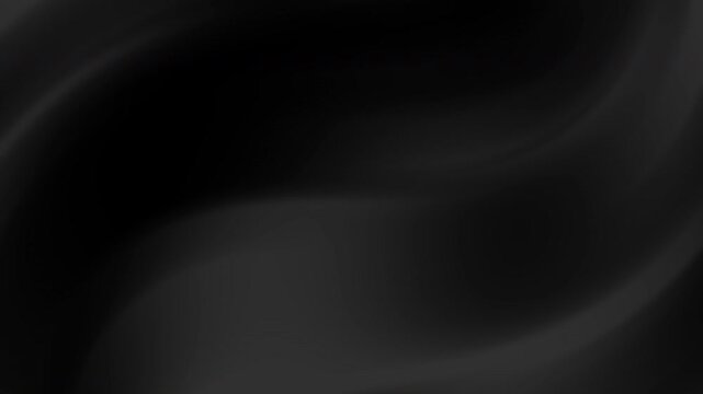 Dark grey and black gradients form flowing abstract waves, creating minimal elegant backdrop suitable for websites, presentations, banners, and branding.
