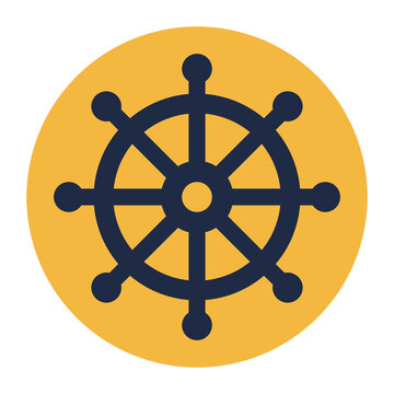 ship steering wheel