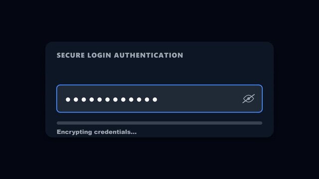 Digital secure login authentication and identity verification API KEY sequence