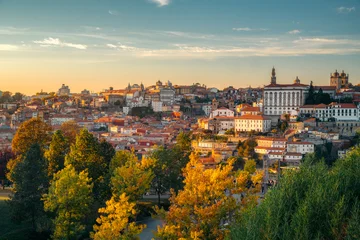 Porto old town skyline in autumn sunset light, Portugal © JFL Photography