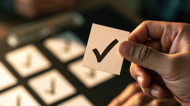 Hands highlighting a preferred option illustrate analytical thinking, responsible selection, business judgment, and choosing solutions that support important goals.
