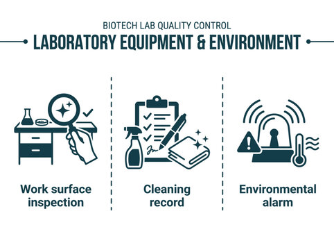Biomedical Science and Laboratory Research Icon Set