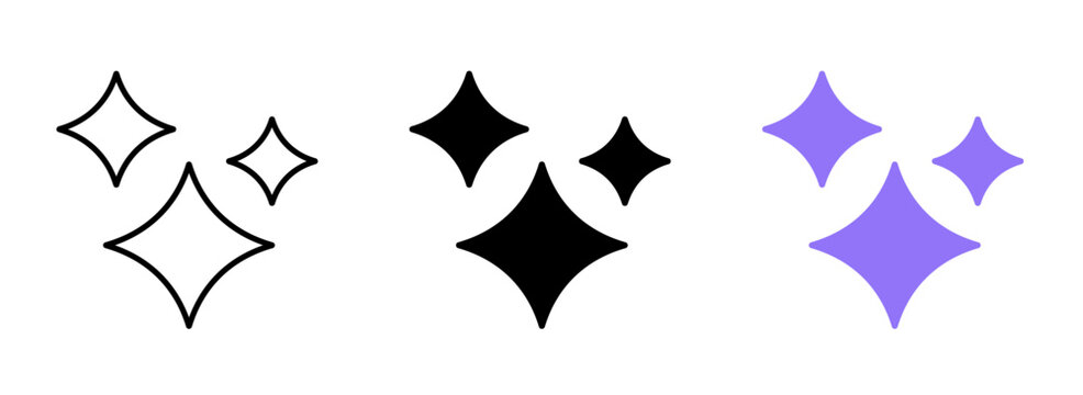Generative AI symbol. Vector