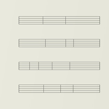 Fondo de papel pautado musical en blanco en tono negro