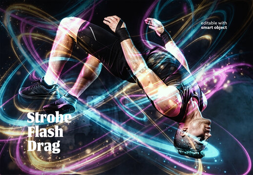 Strobe Flash Drag Effect