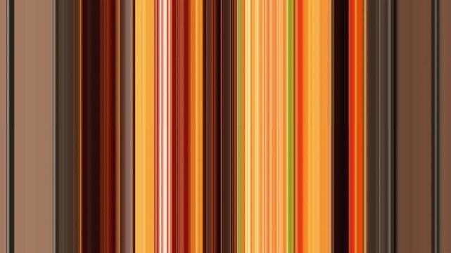 Abstract background featuring vibrant vertical stripes in various shades of brown orange and yellow with fluid rhythmic movement