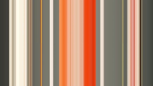 Abstract background featuring dynamic vertical stripes with a warm color palette of orange red and muted grey tones
