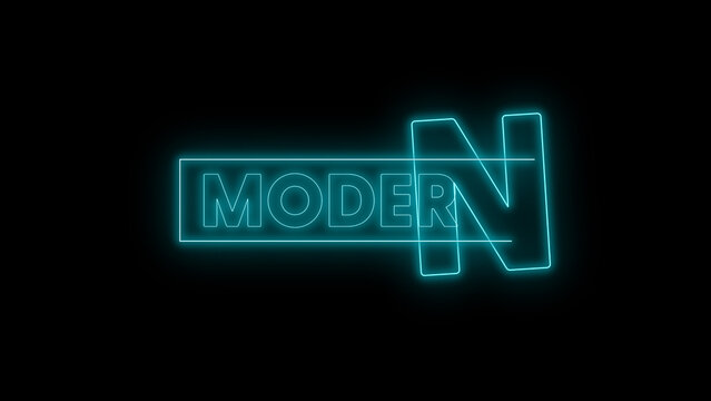 Neon Trailer Titles 4K 25 &ndash; Cinematic Neon Typography, Glowing Movie Titles, Electric Light Effects and Futuristic 4K Motion Graphics for Professional Video Editing