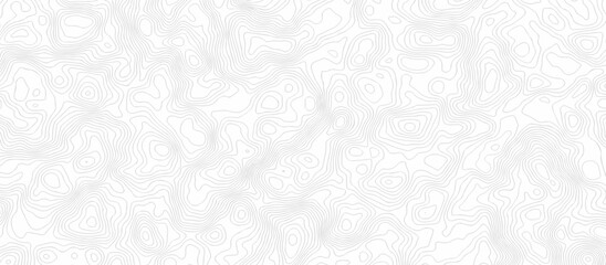 The abstract white area topography map pattern discovery. vector topo map creative discovery White wave grid stripe line map topography. minimal geographic contour mounted map background. © haven lklkj11