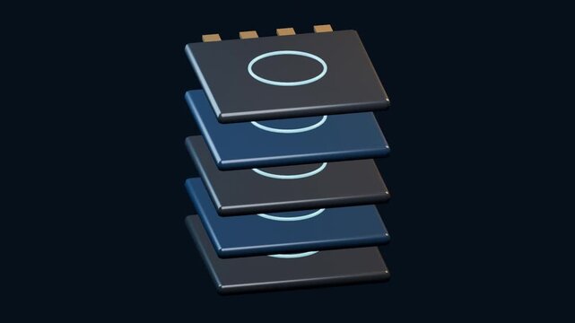 Exploded Computing Core