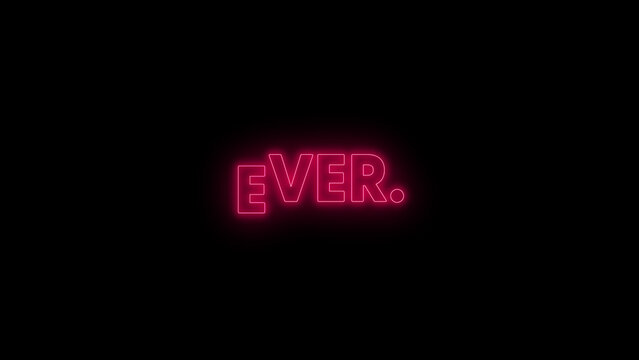 Neon Trailer Titles 4K 13 &ndash; Glowing Cinematic Text, Futuristic Neon Title Animation and Electric Light Effects for Movie Trailers, Film Openers and Promos