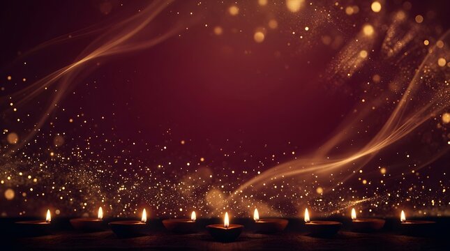 Celebrating the festival of lights a vibrant and joyous diwali scene with sparkling fireworks and traditional decorations symbolizing hope and new beginnings