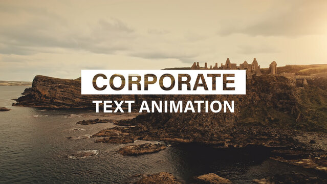 Corporate Text Animation