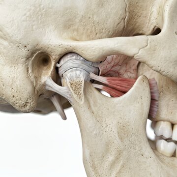 Anatomical View of Temporomandibular Joint and Muscles
