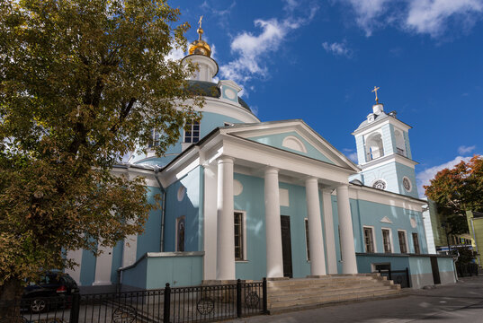 Russia, Moscow, Bolshoy Vlasyevsky lane, 2/2, Orthodox Church of the Assumption of the Blessed Virgin Mary on Mogiltsy