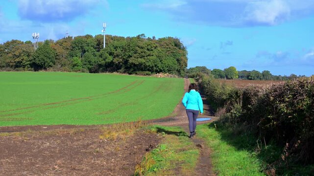 Walking from Sprotbrough to Melton Woods, in Autumn.