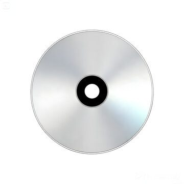 cd dvd isolated on white background