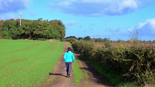 Walking from Sprotbrough to Melton Woods, in Autumn.