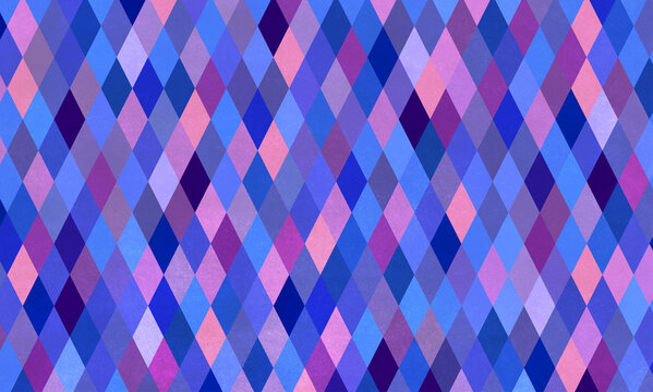 Diamond background pattern with subtle blue and purple textures