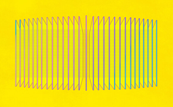 Deep Learning Architecture Diagram on Yellow Background