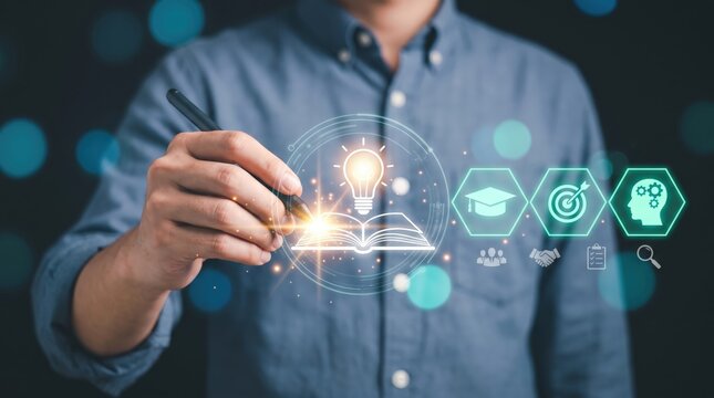 Education consultant fostering digital learning innovation, professional development, and structured knowledge management systems to enhance lifelong learning and workforce skill development.