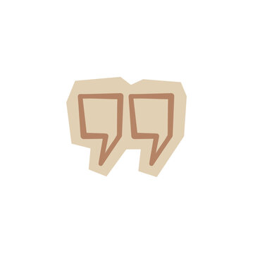 Quotation Mark Scrapbook