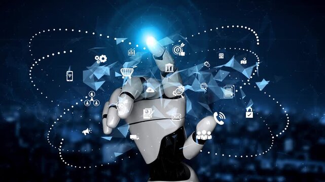 AI supports the digital business ecosystem by enhancing business, ecosystem, and technology connectivity across the digital network Marrow