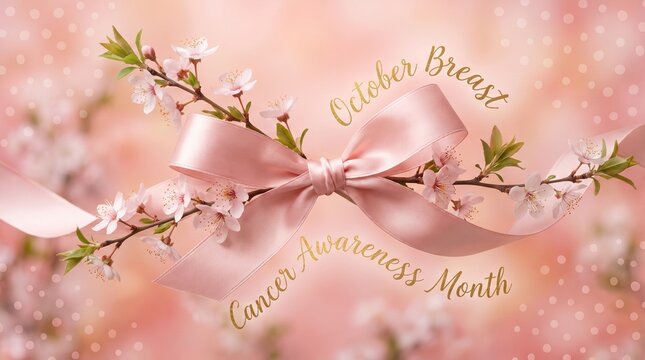 Dried branch with blossoms against textured pink background