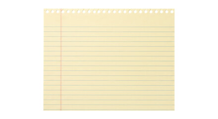 Blank yellow legal pad lined notebook paper sheet mockup © BTG