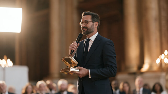 Professional auctioneer presenting a rare collectible at a high-value auction, auction services, luxury collectibles, art market, live bidding, asset valuation, commercial sales,