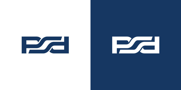 Modern and unique PSD logo design