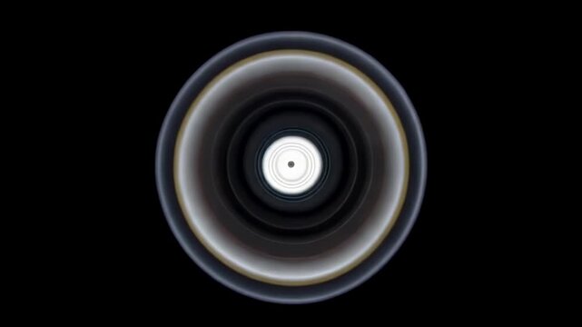 Expanding Shockwave Rings from a Central Impact Point
