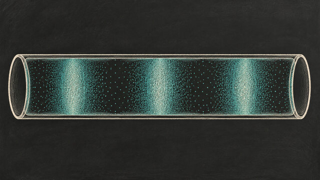 Pressure Band Concept inside an Open Acoustic Tube