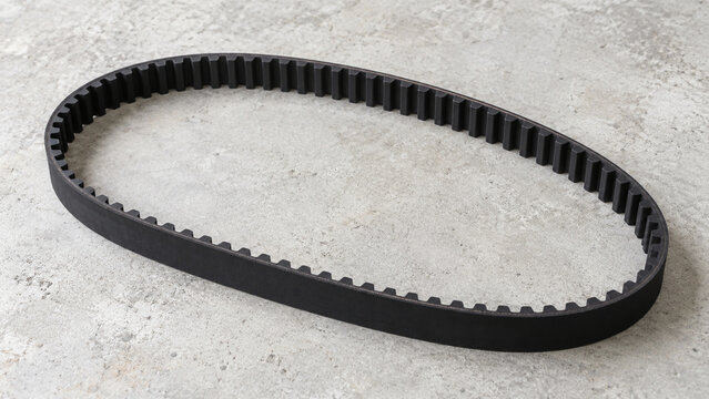 Automotive Timing Belt with Evenly Spaced Inner Teeth