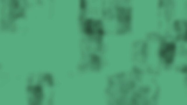 Abstract green motion blur effect shifting and fluctuating