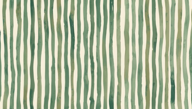 Wavy Vertical Stripes Pattern: An abstract pattern featuring irregular, hand-drawn vertical stripes in varying shades of green and beige, creating a visually dynamic and organic texture.