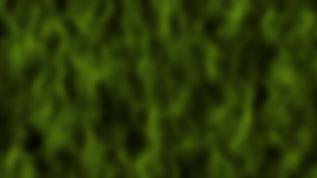 Close up of green cannabis leaves and trichomes moving gently