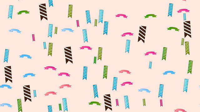 Ribbons and Banners Pattern