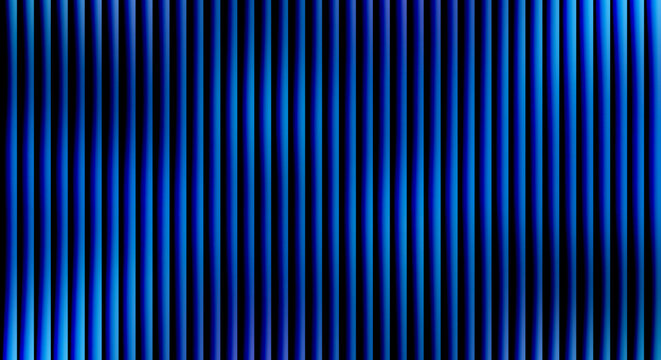 Vertical blue stripes with gradient shadows, abstract background